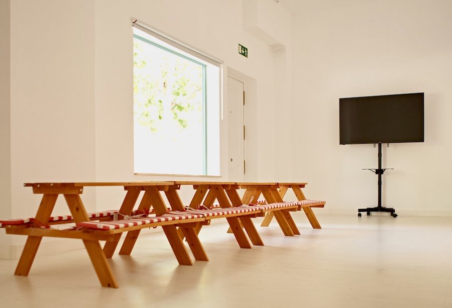 Sala de reuniones diferente en Torrejón de Ardoz.