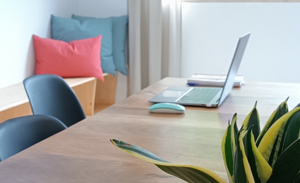 En La Colmena, espacio de Coworking.